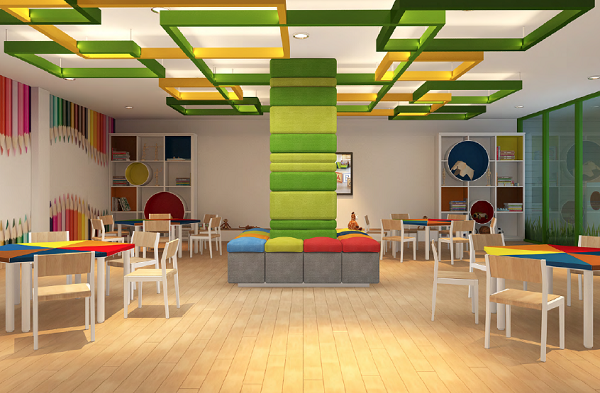 Trường mầm non Kindy City khai trương cơ sở mới 437 Cộng Hòa - 5 Trên một khuôn viên có