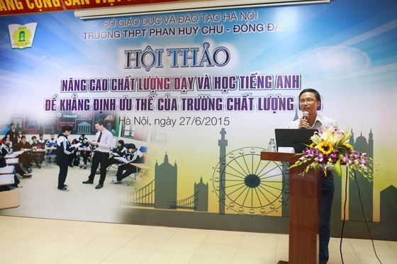 Hội tụ trí tuệ và nhiệt huyết để nâng cao chất lượng môn tiếng Anh - 3 Hội tụ trí tuệ và nhiệt huyết để nâng cao chất lượng môn tiếng Anh