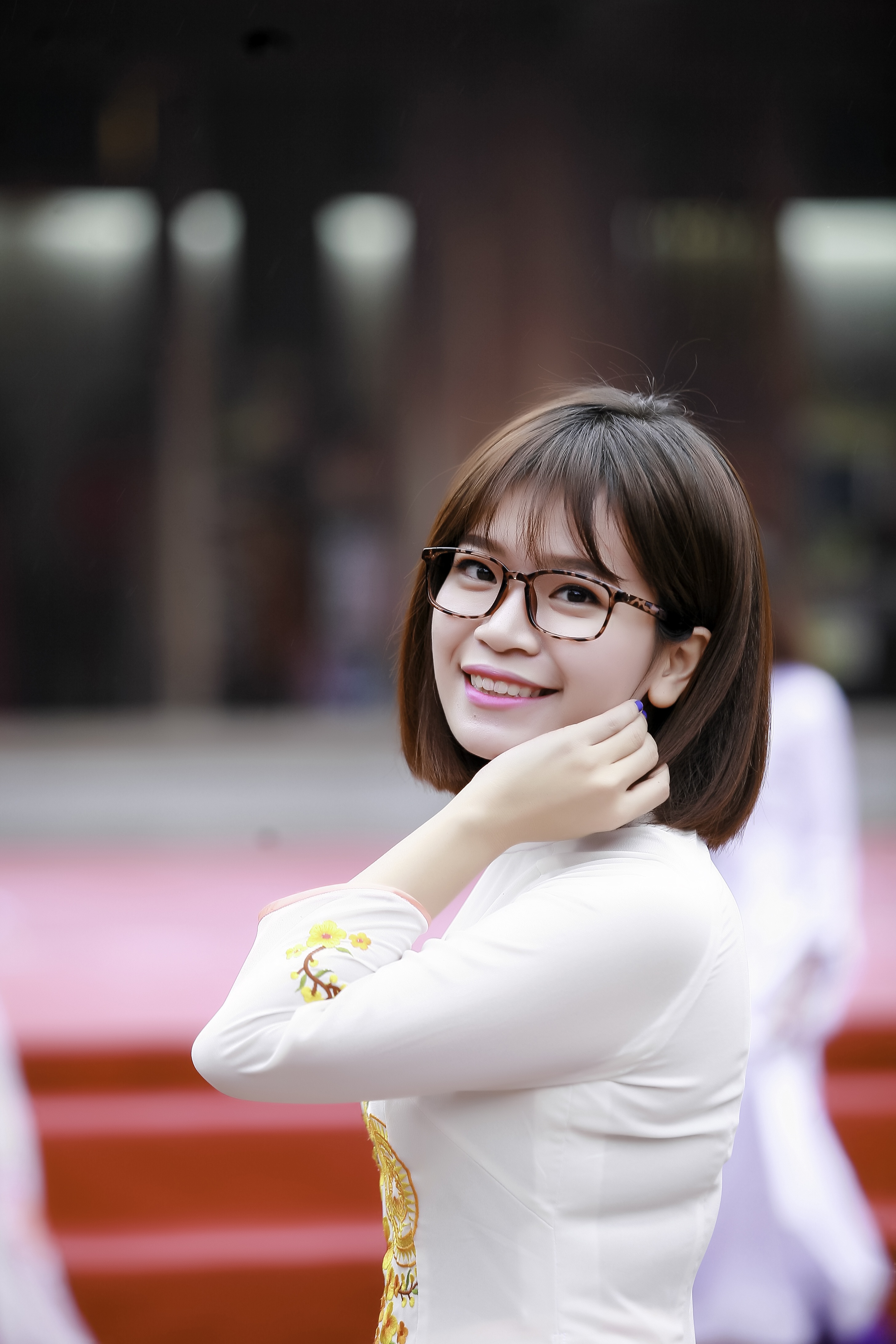 Diệu Linh – sinh viên năm cuối chuyên ngành Quản trị Kinh doanh Quốc tế.