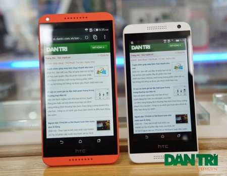 Cận cảnh bộ đôi HTC mới được ví là iPhone 5C của thế giới Android