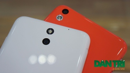 Camera được bố trí khác nhau nhưng thiết kế tương đồng nhau.