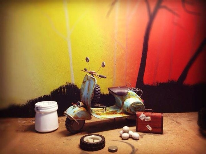 Kinh ngạc những tác phẩm tuyệt đẹp từ... rác - 12 Một số sản phẩm khác do Huy chế tác...