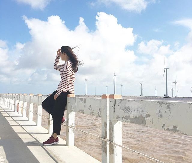 Ngỡ ngàng cánh đồng quạt gió đẹp như trời Tây ở Bạc Liêu - 8 Ảnh: eo.quay100