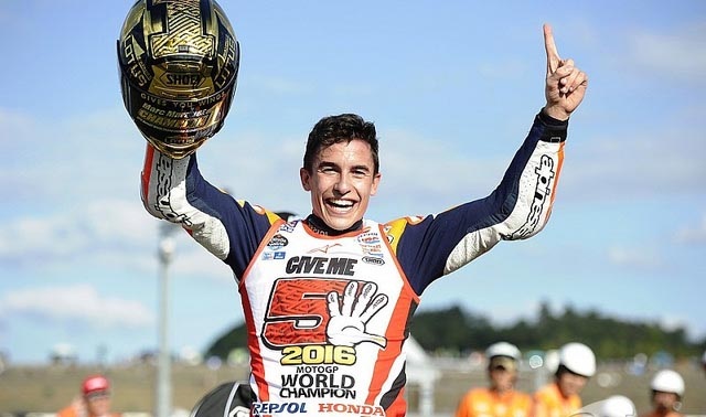 Marc Marquez lần thứ ba lên ngôi - 1 Marc Marquez lần thứ ba lên ngôi - 1