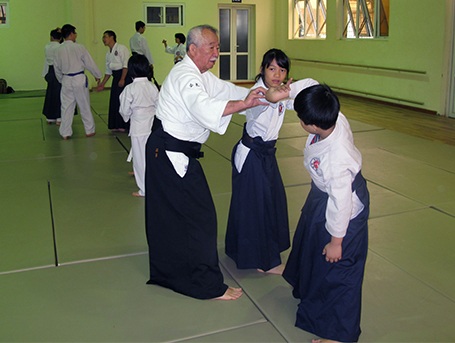 Đại sư 8 đẳng Aikido tham dự khóa tập huấn tại Hà Nội - 1 Bảo Trung