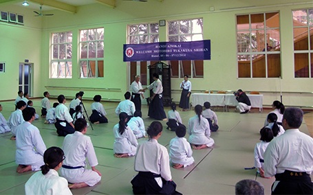 Đại sư 8 đẳng Aikido tham dự khóa tập huấn tại Hà Nội - 2 Bảo Trung