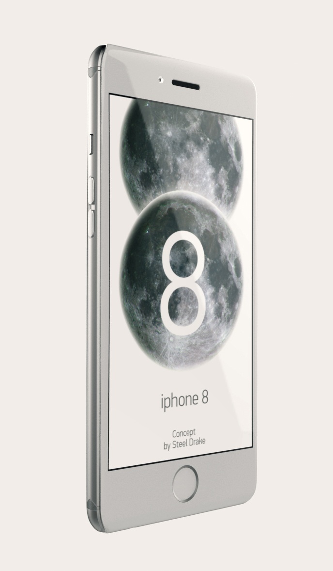 Chiêm ngưỡng thiết kế tuyệt đẹp của iPhone 8 trong tương lai - 7 Phiên bản màu trắng