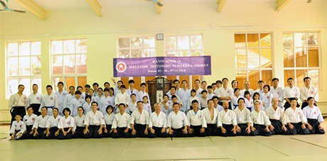 Đại sư 8 đẳng Aikido tham dự khóa tập huấn tại Hà Nội - 4 Bảo Trung