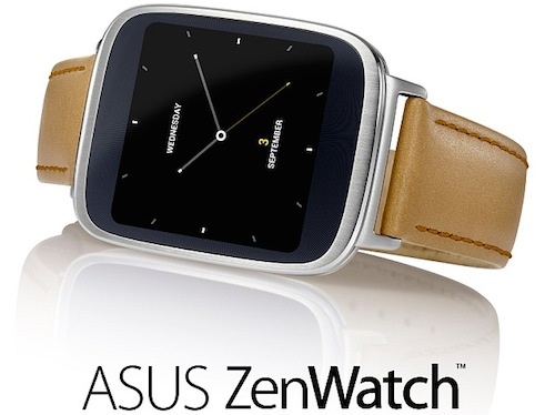 Những đồng hồ thông minh đáng chú ý trong năm 2014 - 3 Asus ZenWatch được xem là một trong những chiếc