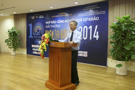 TS Nguyễn Long, Tổng thư ký Hội tin học Việt Nam chia sẻ về 10 năm đồng hành cùng Giải thưởng