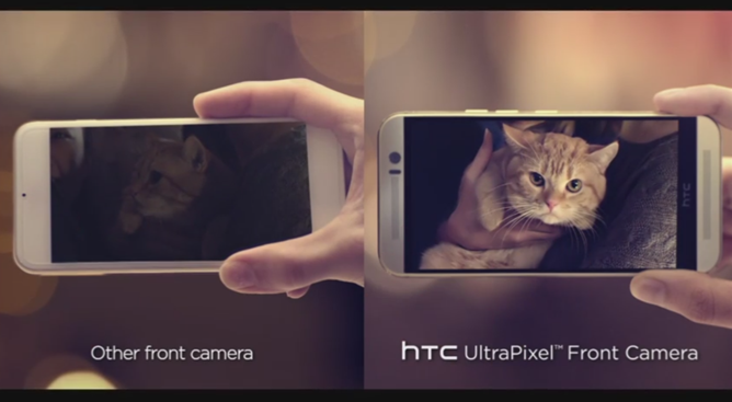 Công nghệ UltraPixel tăng khả năng bắt sáng cho camera trước trên HTC One M9