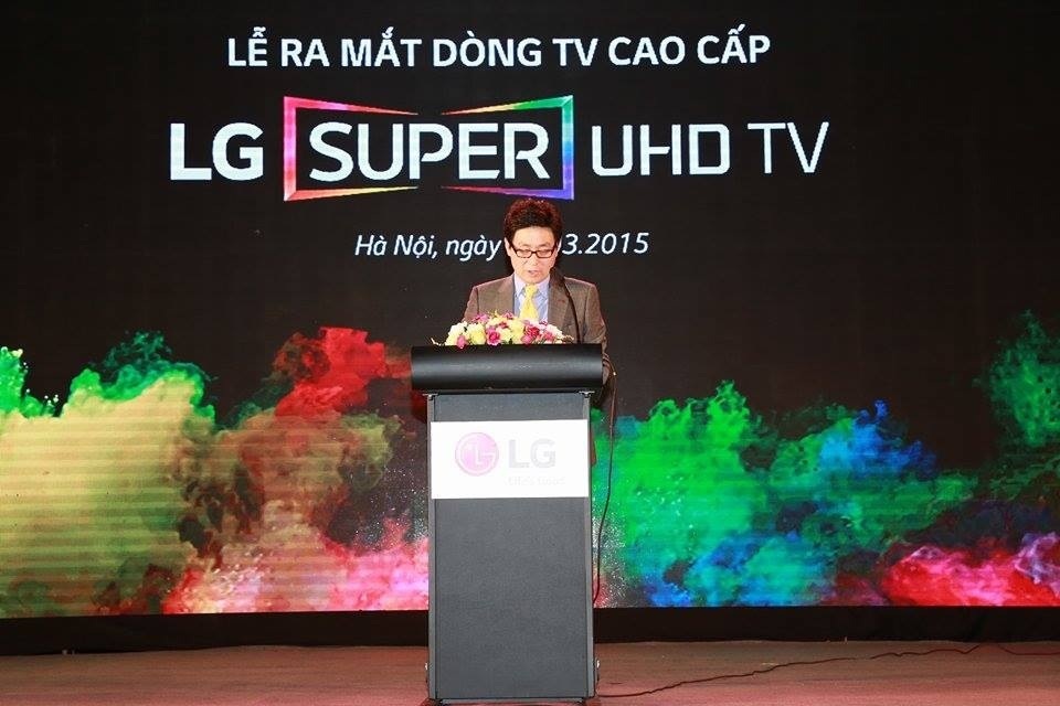 LG giới thiệu loạt TV 4K thế hệ mới tại Việt Nam - 2 Ông Kim Young Lak, Tổng Giám đốc LG Electronics Vietnam.