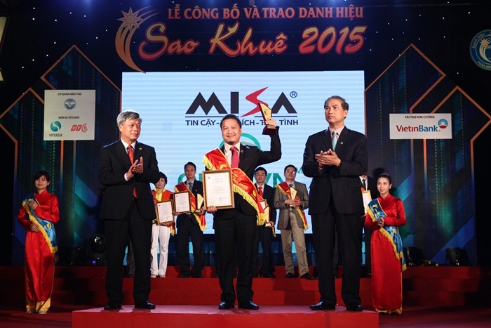 QLTH.VN được trao tặng danh hiệu Sao Khuê 2015