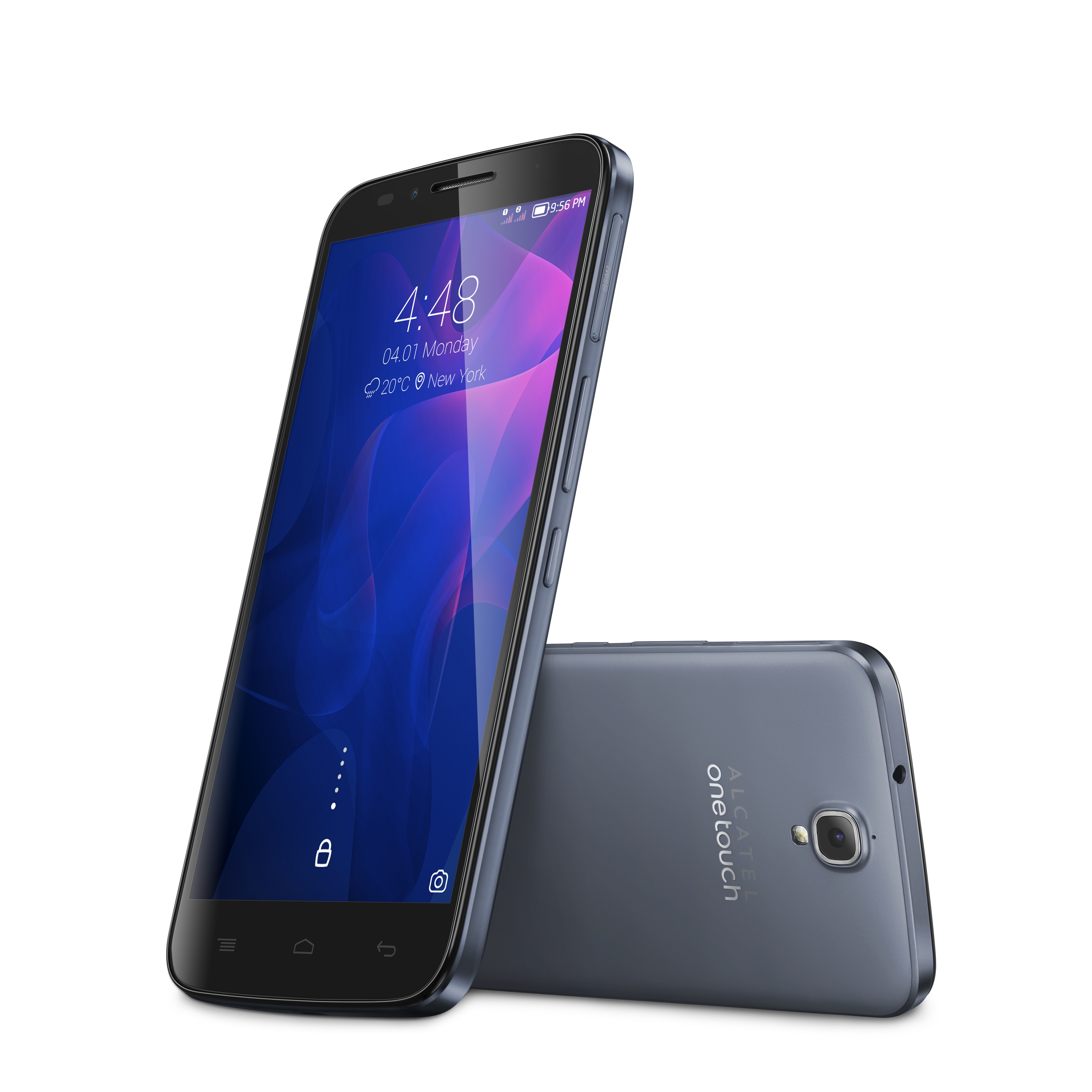 Đánh giá điện thoại Alcatel OneTouch Flash Plus vừa bán trên thị trường - 1 Thiết
kế
