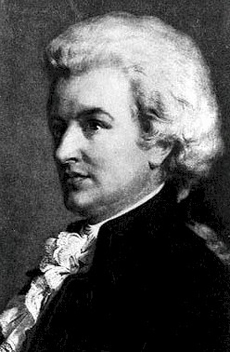 At over 30 years old, musician Mozart was famous throughout Europe for his lifetime works.