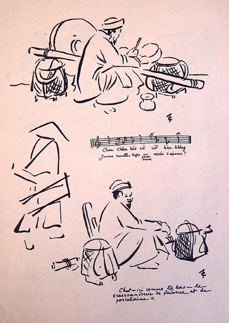 Hình ảnh những “tiếng rao Hà Nội” quý giá ở Paris