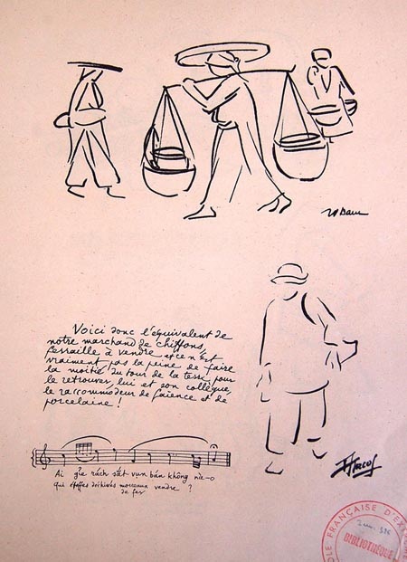 Hình ảnh những “tiếng rao Hà Nội” quý giá ở Paris