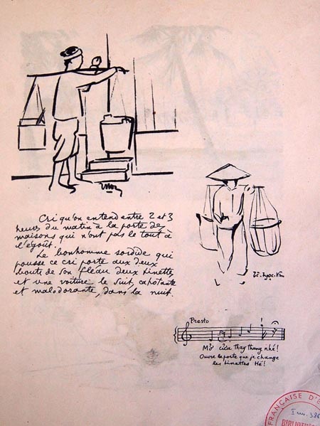 Hình ảnh những “tiếng rao Hà Nội” quý giá ở Paris