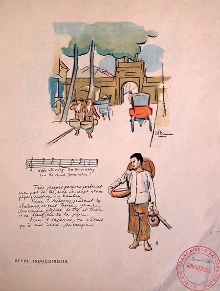 Hình ảnh những “tiếng rao Hà Nội” quý giá ở Paris