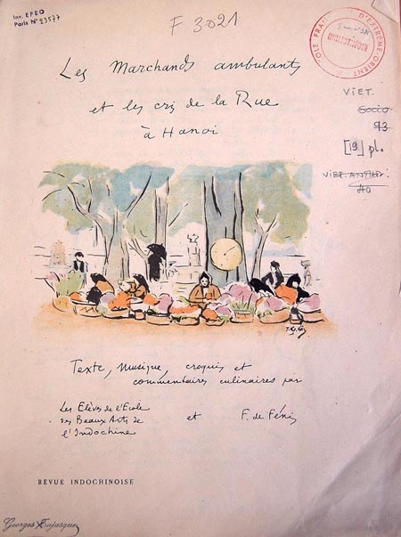 Hình ảnh những “tiếng rao Hà Nội” quý giá ở Paris