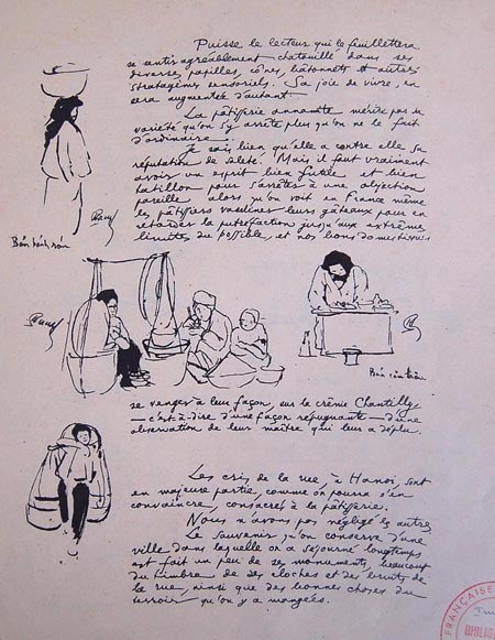 Hình ảnh những “tiếng rao Hà Nội” quý giá ở Paris