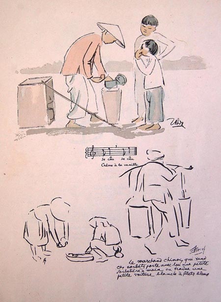 Hình ảnh những “tiếng rao Hà Nội” quý giá ở Paris