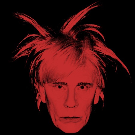 Tác phẩm Self Portrait (Fright Wig) của Andy Warhol (1986)