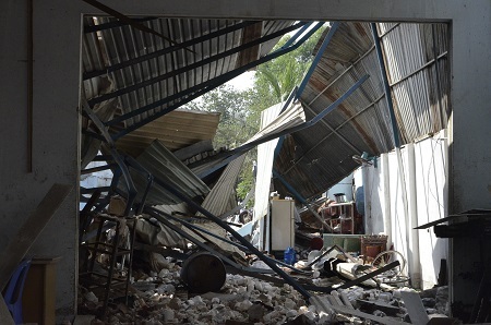 5 ngôi nhà khác bị phá hủy một phần