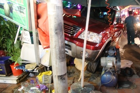 Hiện trường vụ tai nạn