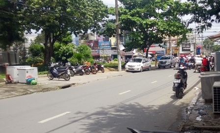 Vụ 1 người chết sau khi đo nồng độ cồn: Khởi tố nguyên thượng uý CSGT - 1 Đoạn đường nơi ông Chín bị nhóm côn đồ đánh chết