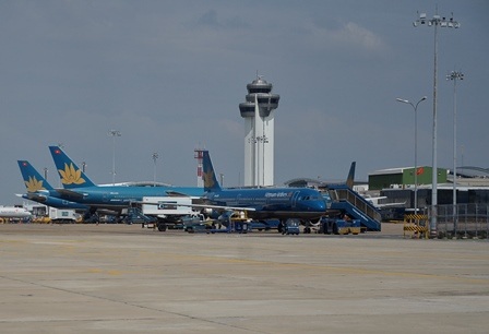 Đài kiểm soát không lưu ở sân bay Tân Sơn Nhất gặp sự cố