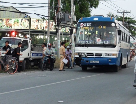 Hiện trường vụ tai nạn
