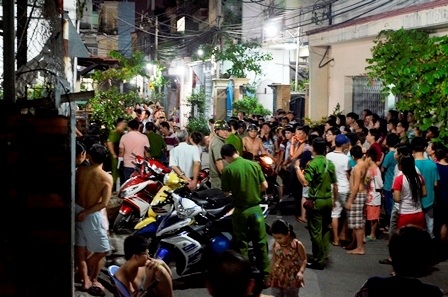 Hiện trường vụ án mạng