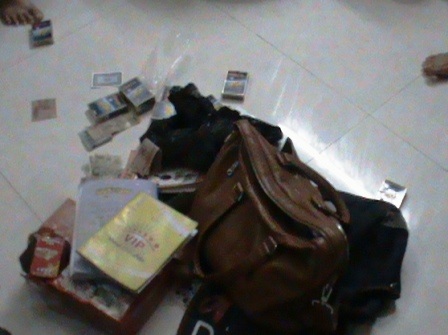 Tang vật mà công an thu giữ