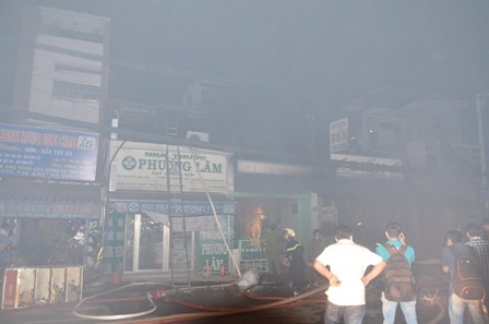 Hiện trường vụ cháy