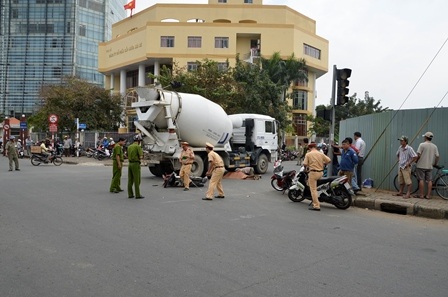 Hiện trường vụ tai nạn