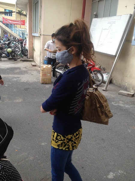 Hồ Thị Thu Vân đến BV Từ Dũ để lấy giấy chứng sinh lần 2 vào chiều 18/12