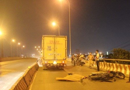 Hiện trường vụ tai nạn