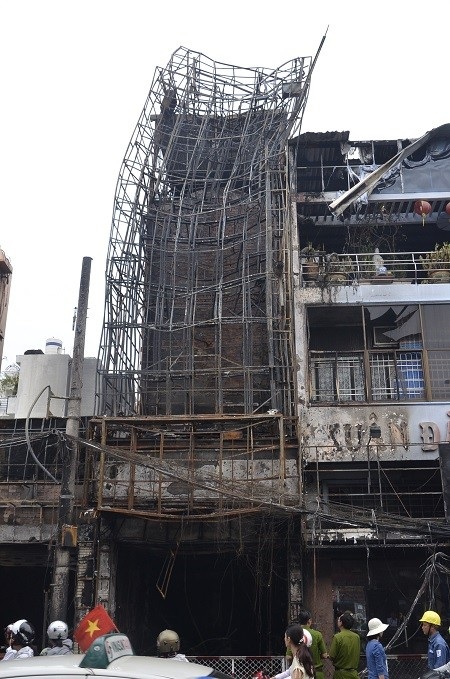 Quán karaoke New số 180 - điểm phát cháy ban đầu