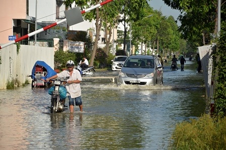 Các phương tiện chết máy phải dắt bộ