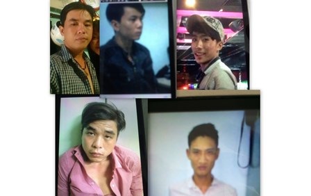 Chơi bắn cá thua bạc, 10 đối tượng khống chế con chủ tiệm lấy tài sản - 1 Các nghi can bị bắt giữ