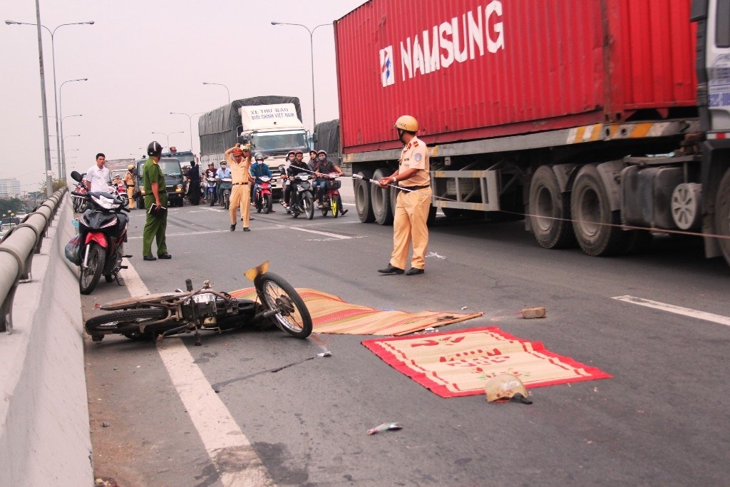 Hiện trường vụ tai nạn