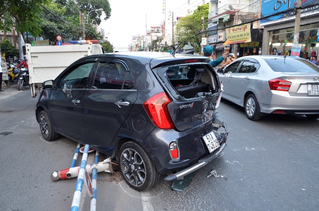 Hiện trường vụ tai nạn