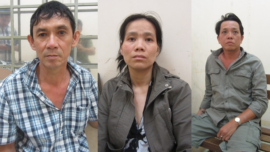 Triệt phá đường dây buôn ma túy “khủng” do đối tượng bị truy nã cầm đầu - 2 Các nghi can trong đường dây buôn bán ma túy do Thắng cầm đầu