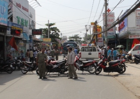 Đường Tân Kỳ Tân Quý bị phong tỏa