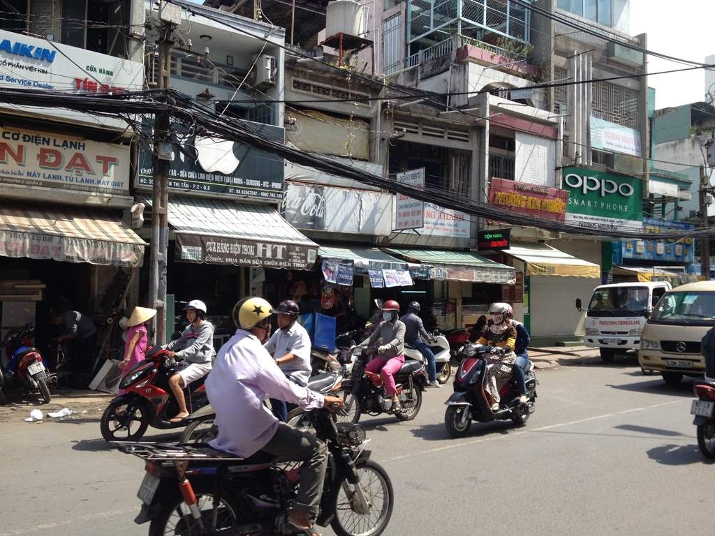 Hiện trường xảy ra vụ dàn cảnh móc túi