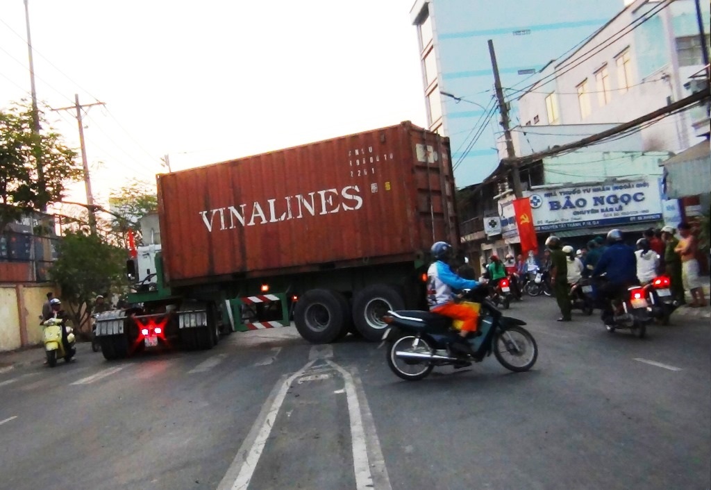 Hiện trường vụ tai nạn