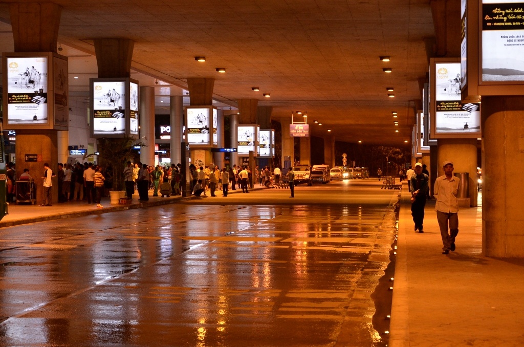 Sảnh đón khách tại nhà ga quốc tế bị phong tỏa sau vụ tai nạn