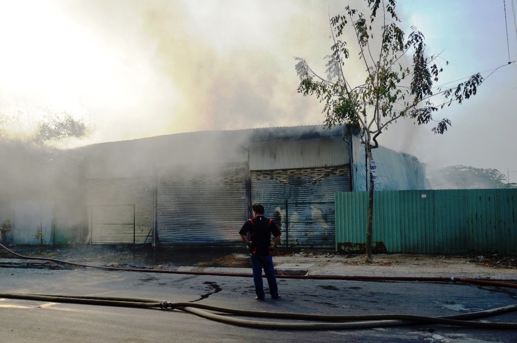 Hiện trường vụ cháy