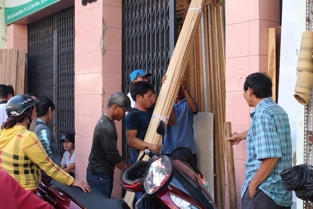 Khu vực anh Lực bị ván đè chết